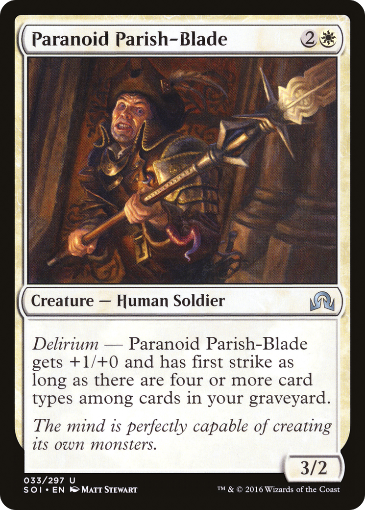 Paranoid Parish-Blade [Shadows over Innistrad]-1