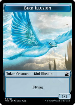 Bird Illusion (TRVR-005) - Ravnica Remastered Tokens Foil-1