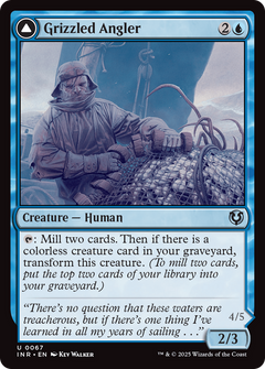 Grizzled Angler // Grisly Anglerfish [Innistrad Remastered]-3