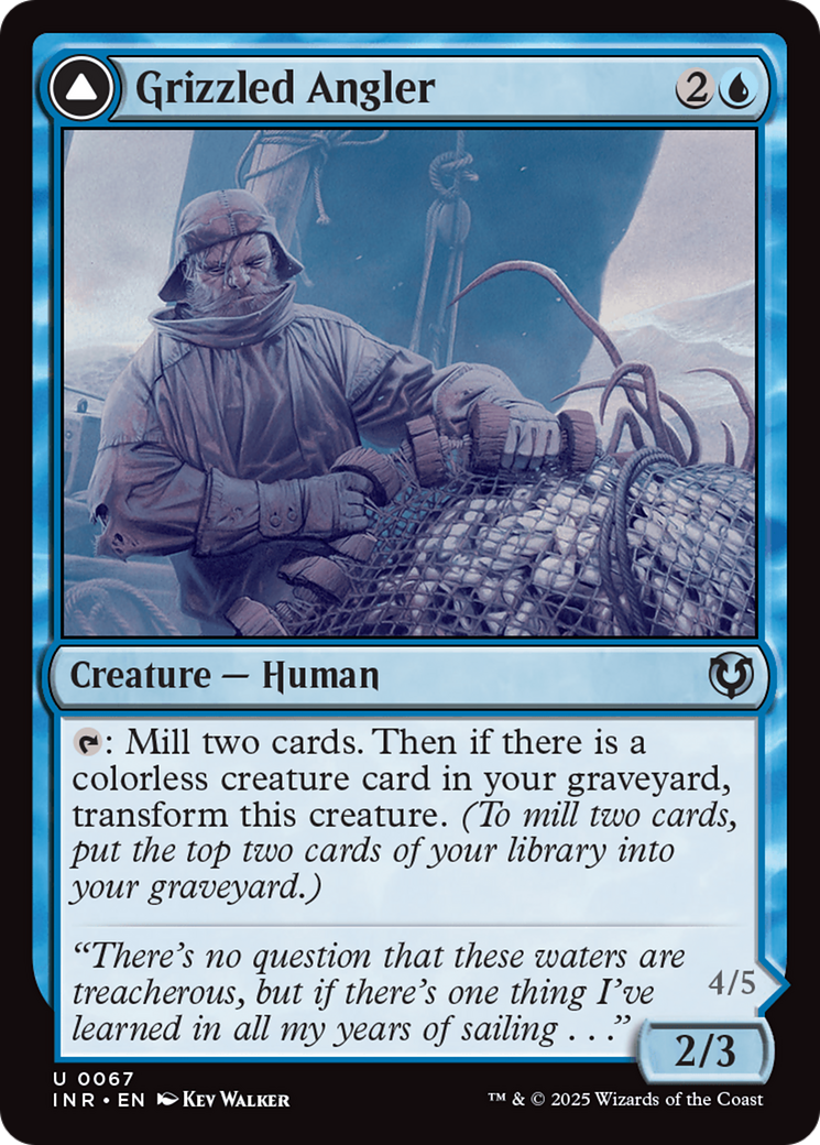 Grizzled Angler // Grisly Anglerfish [Innistrad Remastered]-3