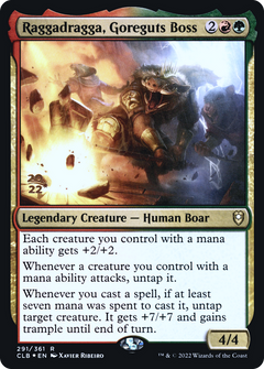 Raggadragga, Goreguts Boss [Commander Legends: Battle for Baldur's Gate Prerelease Promos]-1