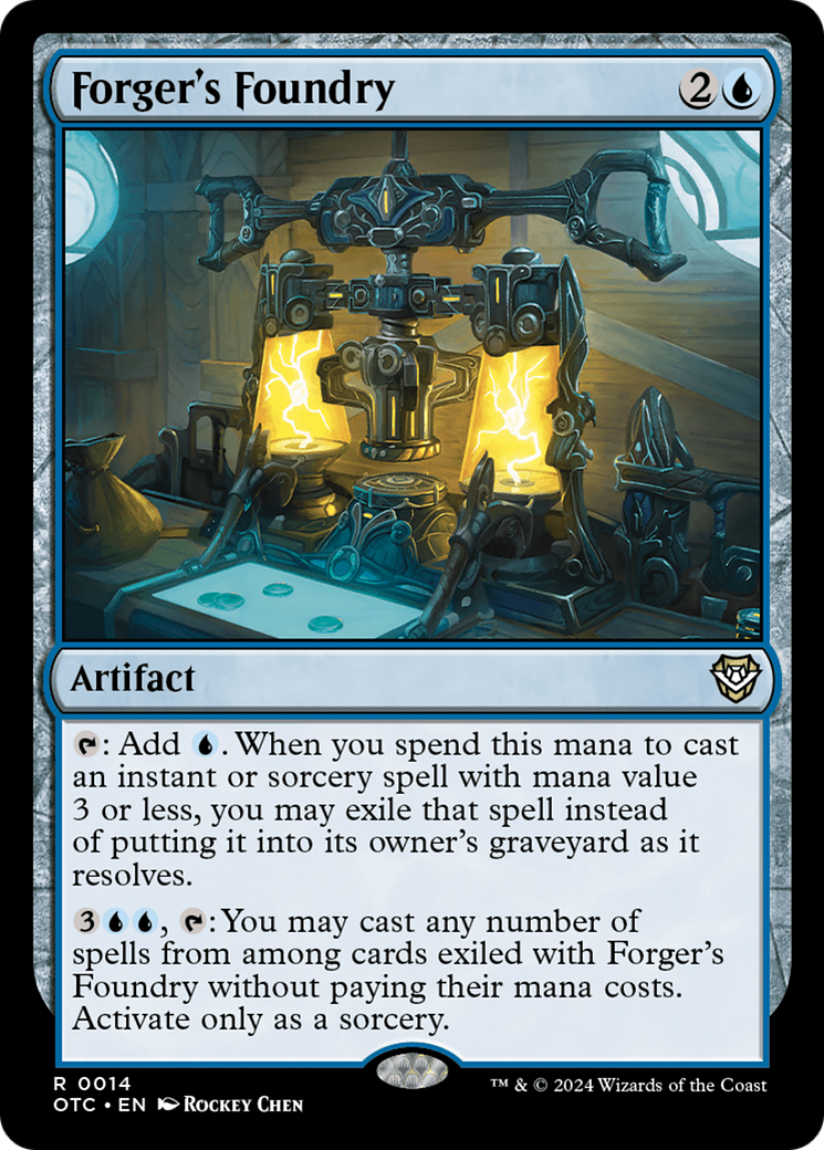 Forger's Foundry [Outlaws of Thunder Junction Commander]-1