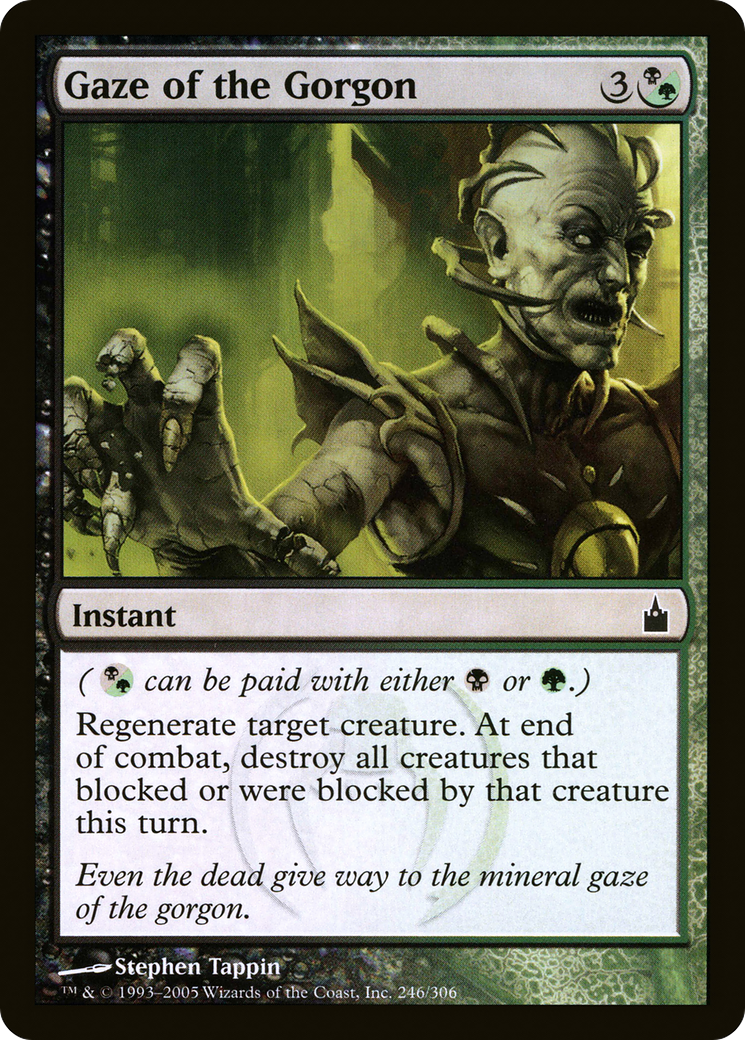 Gaze of the Gorgon [Ravnica: City of Guilds]-1