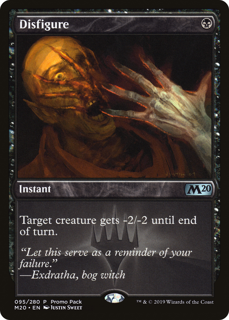 Disfigure (Promo Pack) [Core Set 2020 Promos]-1