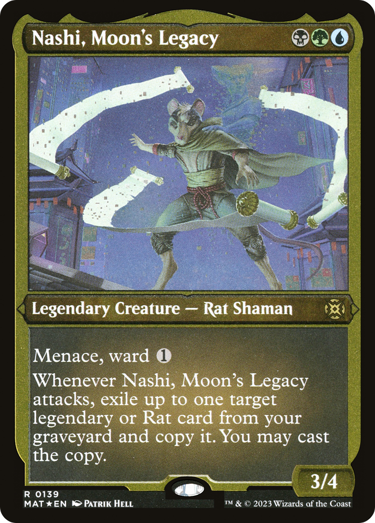 Nashi, Moon's Legacy (MAT-139) - March of the Machine: The Aftermath Etched Foil-1