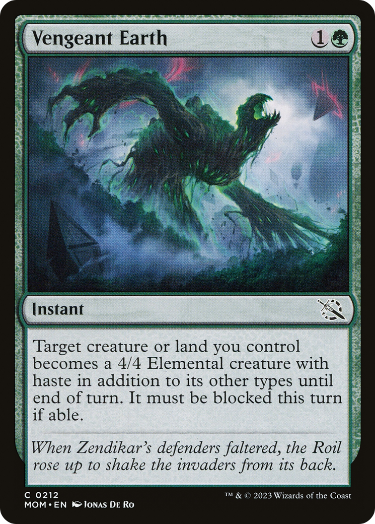 Vengeant Earth (MOM-212) - March of the Machine-1