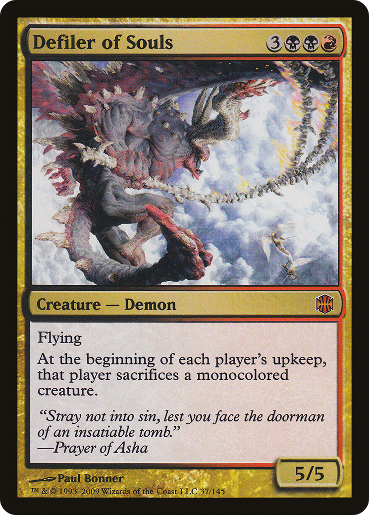 Defiler of Souls [Alara Reborn]-1