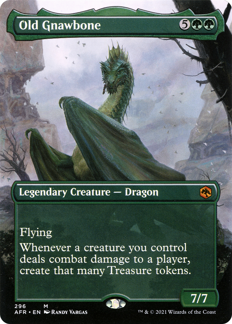 Old Gnawbone (Borderless Alternate Art) [Dungeons & Dragons: Adventures in the Forgotten Realms]-1