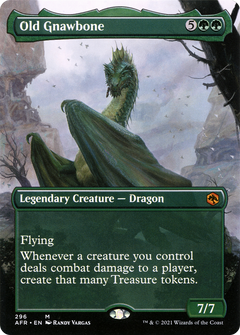 Old Gnawbone (Borderless Alternate Art) [Dungeons & Dragons: Adventures in the Forgotten Realms]-1