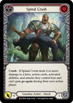 Spinal Crush [U-WTR044] (Welcome to Rathe Unlimited)  Unlimited Rainbow Foil-2