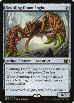 Scuttling Doom Engine [Duel Decks: Elves vs. Inventors]-1