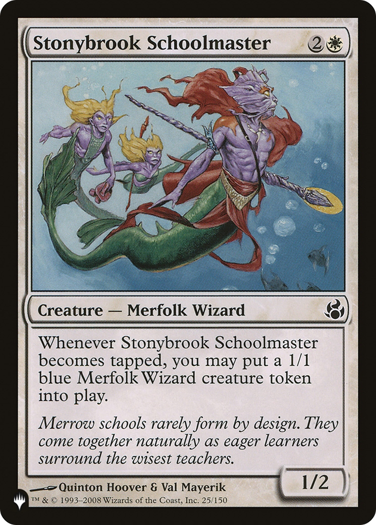 Stonybrook Schoolmaster [The List]-1