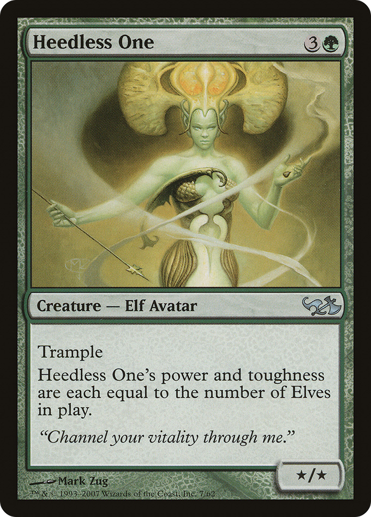 Heedless One [Duel Decks: Elves vs. Goblins]-1