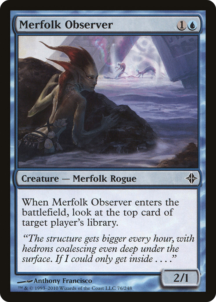 Merfolk Observer [Rise of the Eldrazi]-1