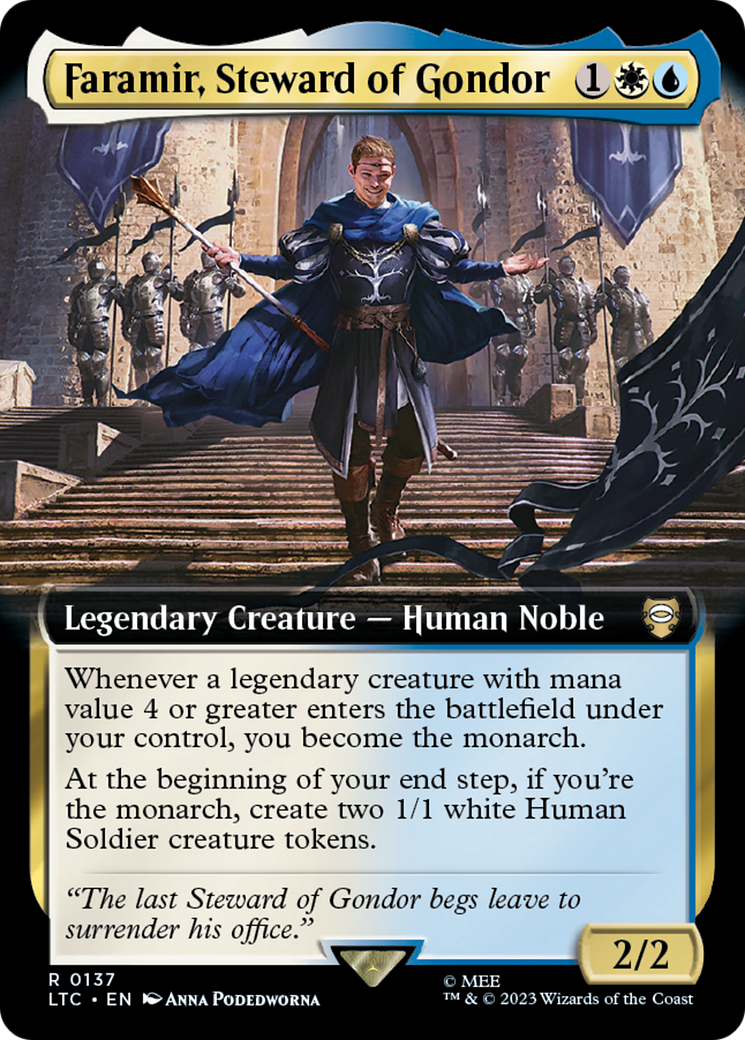Faramir, Steward of Gondor (Extended Art) [The Lord of the Rings: Tales of Middle-Earth Commander]-1