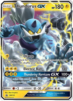 Thundurus GX (SM133) [Sun & Moon: Black Star Promos]-1