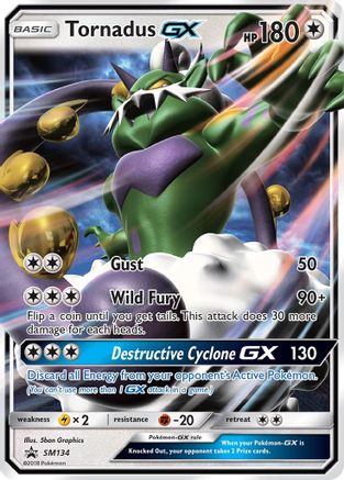 Tornadus GX (SM134) [Sun & Moon: Black Star Promos]-1