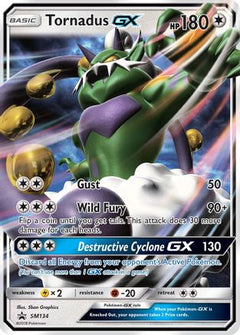 Tornadus GX (SM134) [Sun & Moon: Black Star Promos]-1