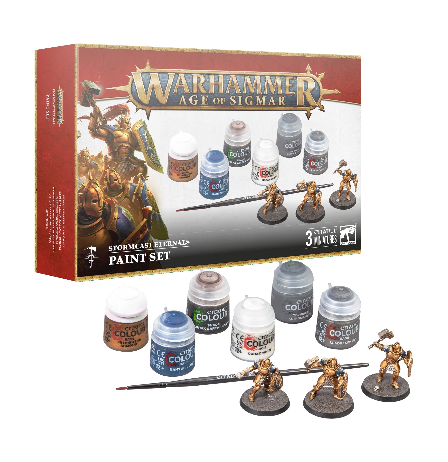 Age of Sigmar Stormcast Eternals + Paint Set-1