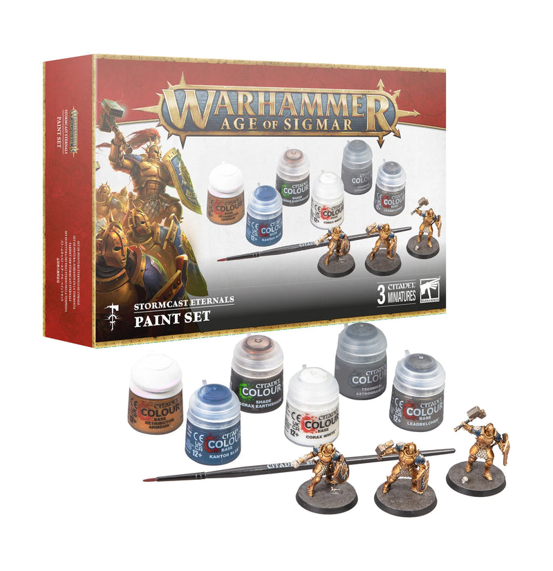 Age of Sigmar Stormcast Eternals + Paint Set-1