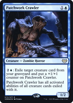 Patchwork Crawler [Innistrad: Crimson Vow Prerelease Promos]-1