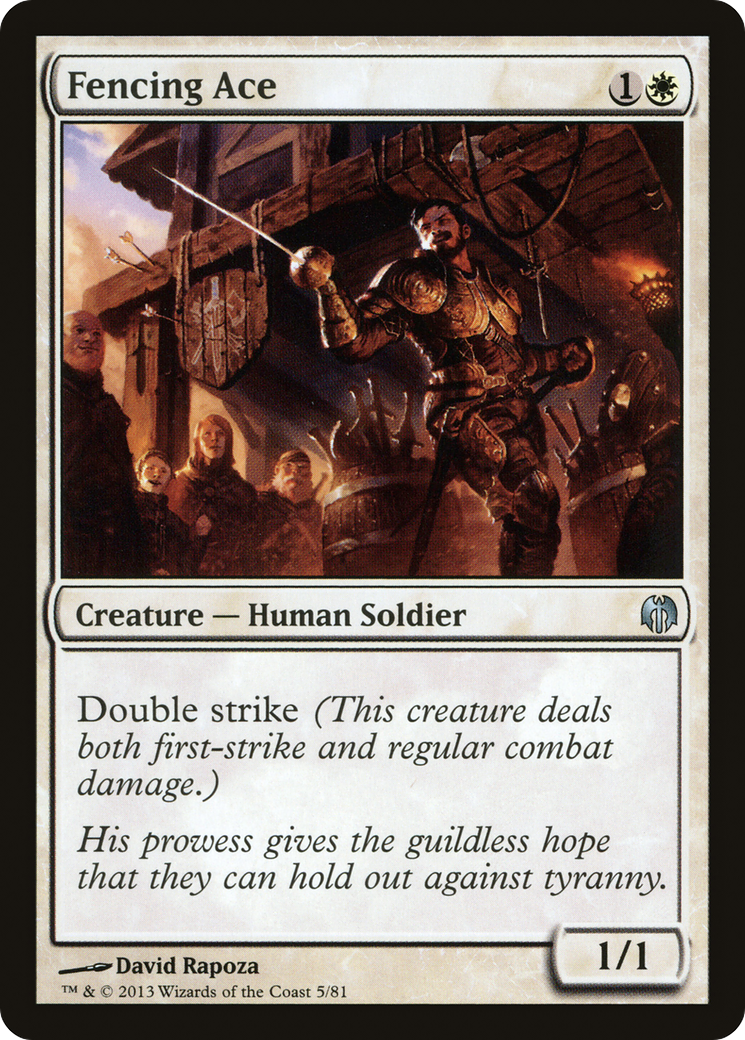 Fencing Ace [Duel Decks: Heroes vs. Monsters]-1