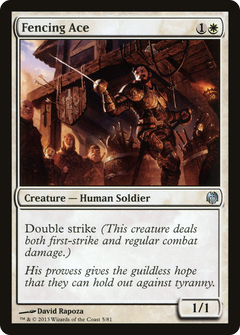 Fencing Ace [Duel Decks: Heroes vs. Monsters]-1