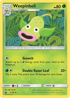Weepinbell (2/168) [Sun & Moon: Celestial Storm]-1