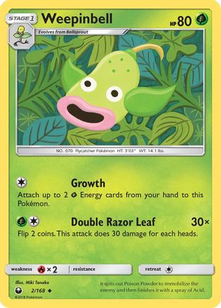 Weepinbell (2/168) [Sun & Moon: Celestial Storm]-1