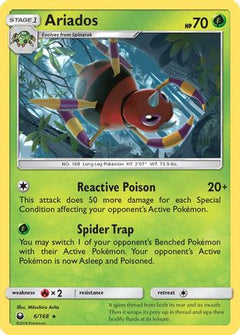 Ariados (6/168) [Sun & Moon: Celestial Storm]-1