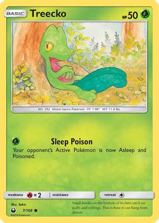 Treecko (7/168) [Sun & Moon: Celestial Storm]-1