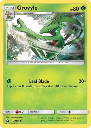 Grovyle (9/168) [Sun & Moon: Celestial Storm]-1