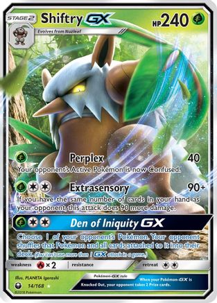 Shiftry GX (14/168) [Sun & Moon: Celestial Storm]-1