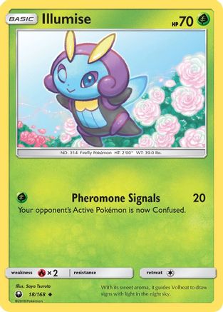 Illumise (18/168) [Sun & Moon: Celestial Storm]-1
