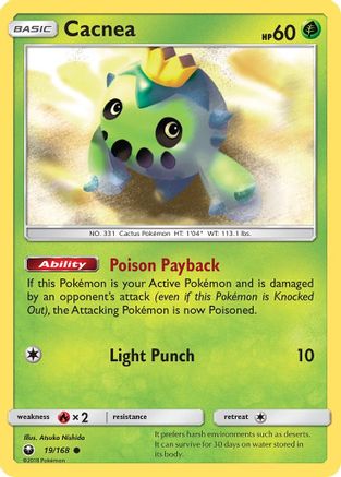 Cacnea (19/168) [Sun & Moon: Celestial Storm]-1