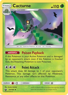 Cacturne (20/168) [Sun & Moon: Celestial Storm]-1