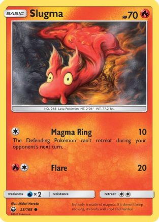 Slugma (23/168) [Sun & Moon: Celestial Storm]-1