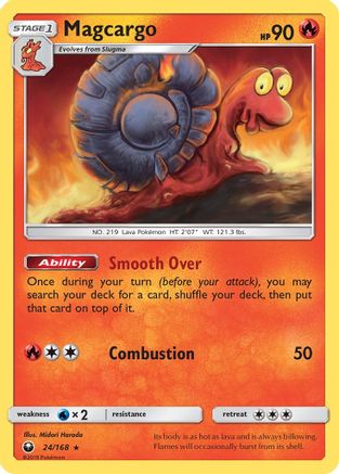Magcargo (24/168) [Sun & Moon: Celestial Storm]-1