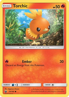Torchic (25/168) [Sun & Moon: Celestial Storm]-1