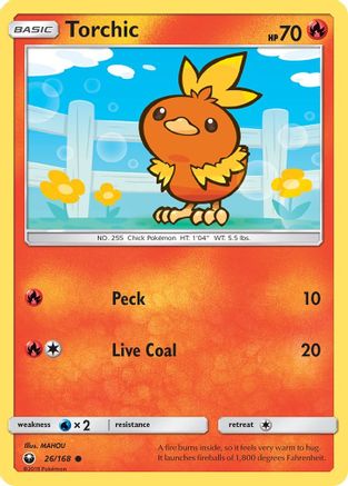 Torchic (26/168) [Sun & Moon: Celestial Storm]-1