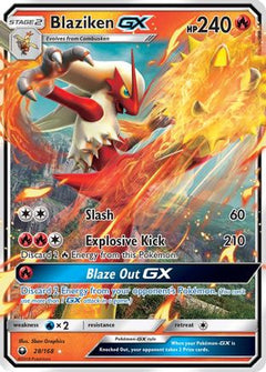 Blaziken GX (28/168) [Sun & Moon: Celestial Storm]-1