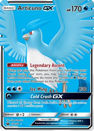 Articuno GX (154/168) [Sun & Moon: Celestial Storm]-1