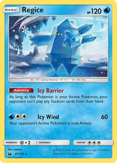 Regice (45/168) [Sun & Moon: Celestial Storm]-1