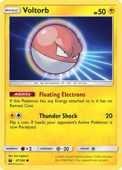 Voltorb (47/168) [Sun & Moon: Celestial Storm]-1