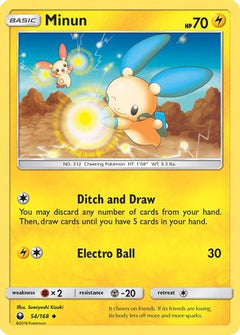 Minun (54/168) [Sun & Moon: Celestial Storm]-1