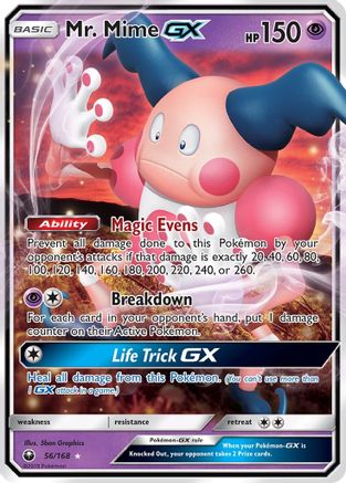 Mr. Mime GX (56/168) [Sun & Moon: Celestial Storm]-1
