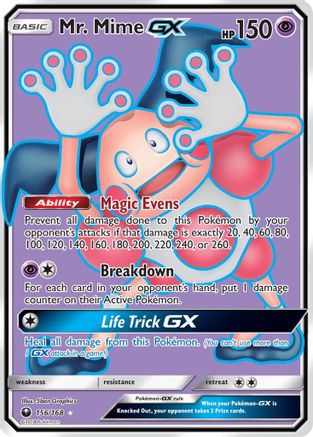 Mr. Mime GX (156/168) [Sun & Moon: Celestial Storm]-1