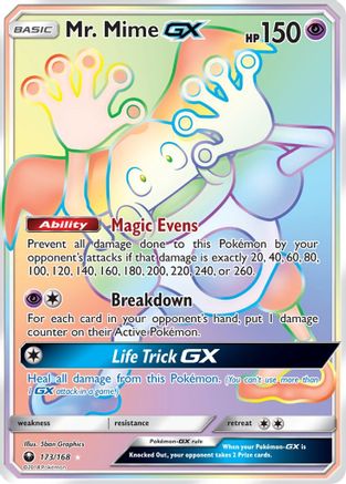 Mr. Mime GX (173/168) [Sun & Moon: Celestial Storm]-1