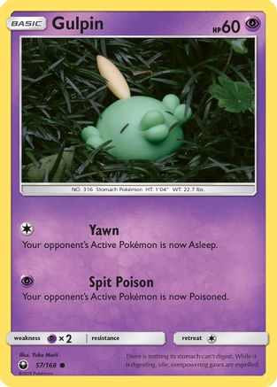 Gulpin (57/168) [Sun & Moon: Celestial Storm]-1