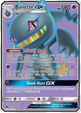 Banette GX (157/168) [Sun & Moon: Celestial Storm]-1
